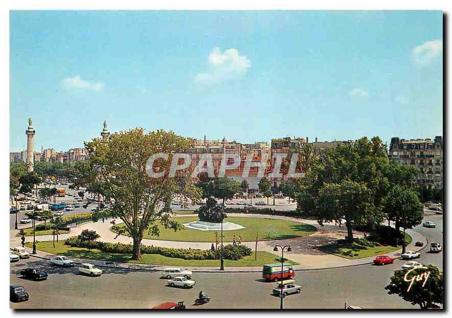 CPM Paris et ses Merveilles Place de la Nation 