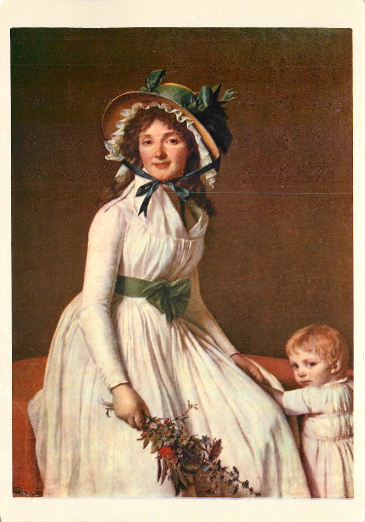 CPM Les Chef D'Oeuvre du Musee du Louvre Louis David 1748 1825 