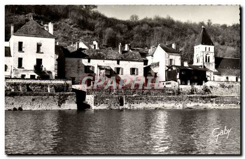 Chenehutte-les-Tuffeaux -CPA- Les Quais de la Loire et l'Eglise