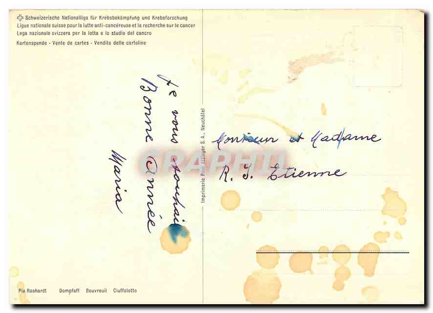 CPM Oiseaux — Rückseite