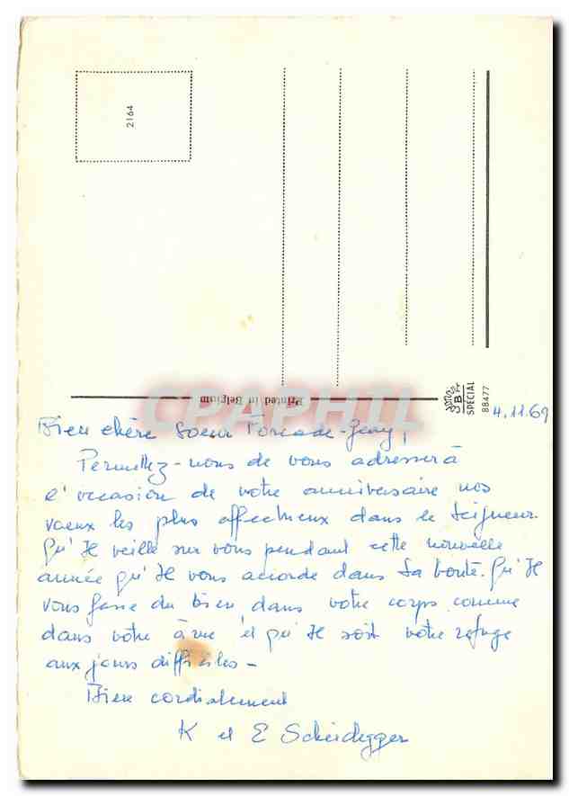 CPM Votre Pere sait de quoi vous avez besoin  — Rückseite