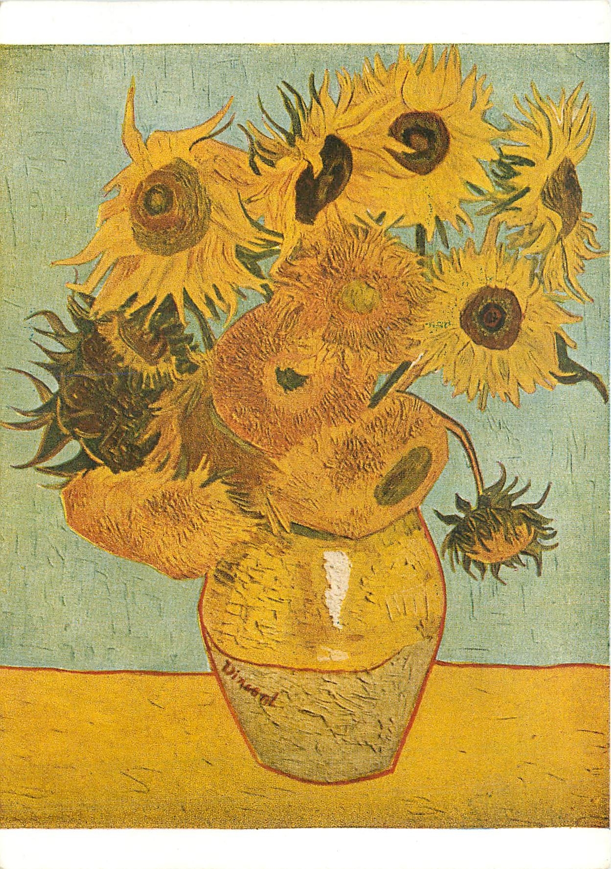 CPM Vincent Van Goch 1853 1890 Les tournesols 