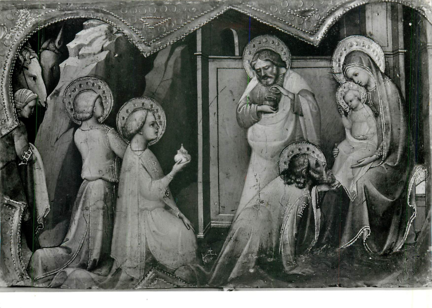 CPM Lorenzo Monaco Adoration of the Kings Gambier Parry Collection 