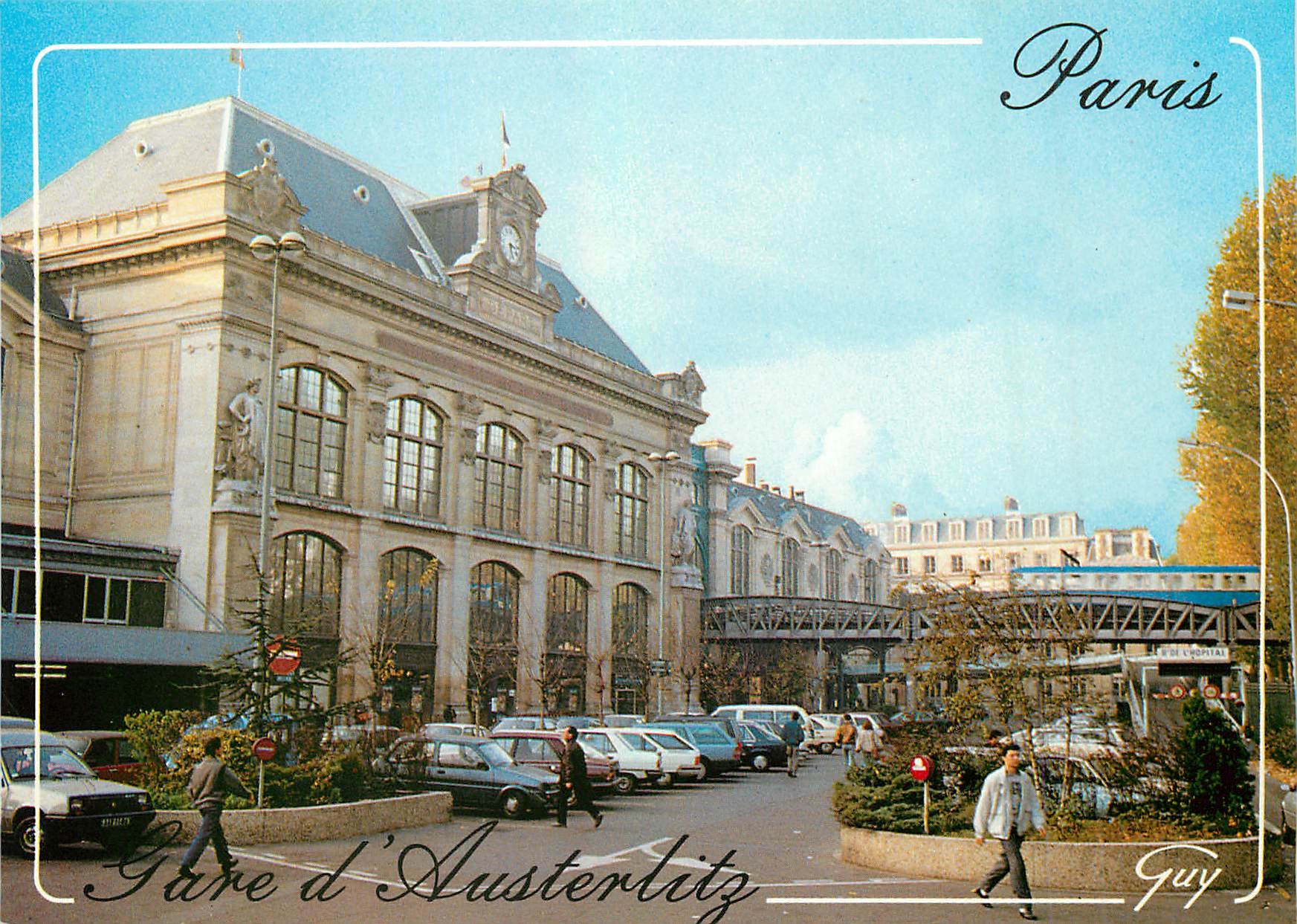 CPM Paris et ses Merveilles La gare d'Austerlitz 