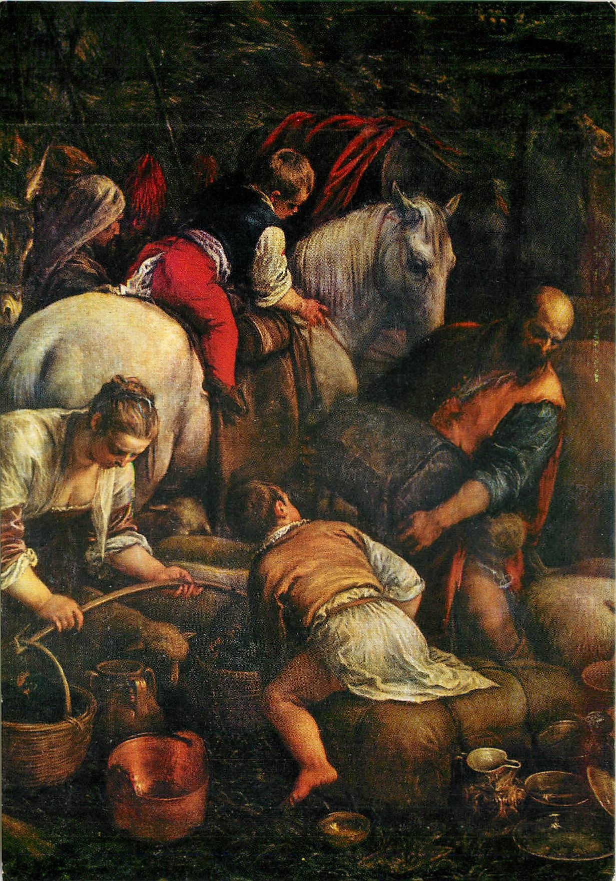 CPM Venezia Palazzo Ducale Jacopo Bassano 