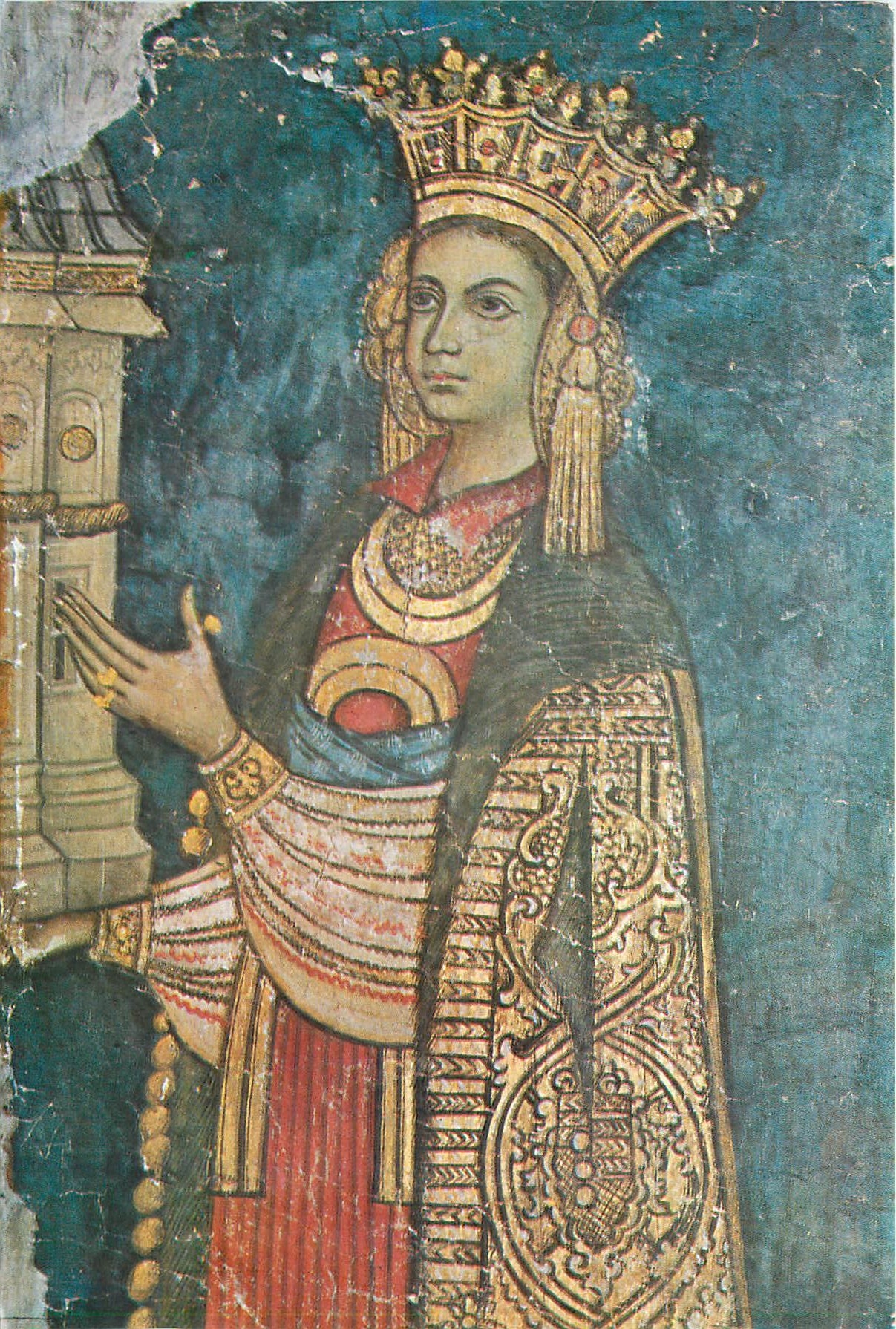 CPM Curtea de Arges Portretul Domnitei Ruxandra 