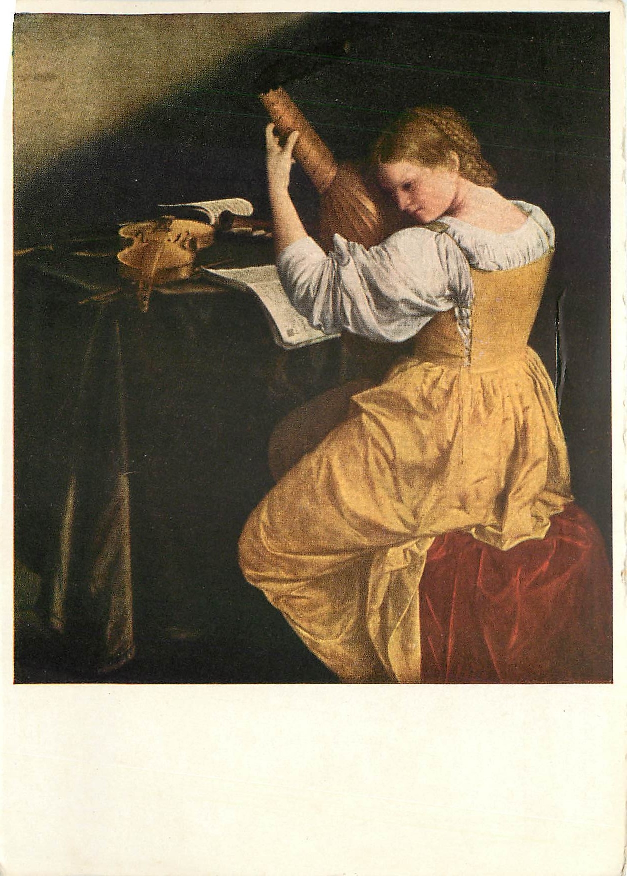 CPM Michaelangelo Caravaggio 1569 1609 Die Lautenspielerin 
