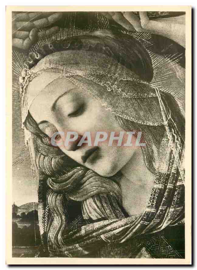 CPM Die Meister Sandro Botticelli 1444 1510 Madonna del Magnificat Florenz Uffizien 