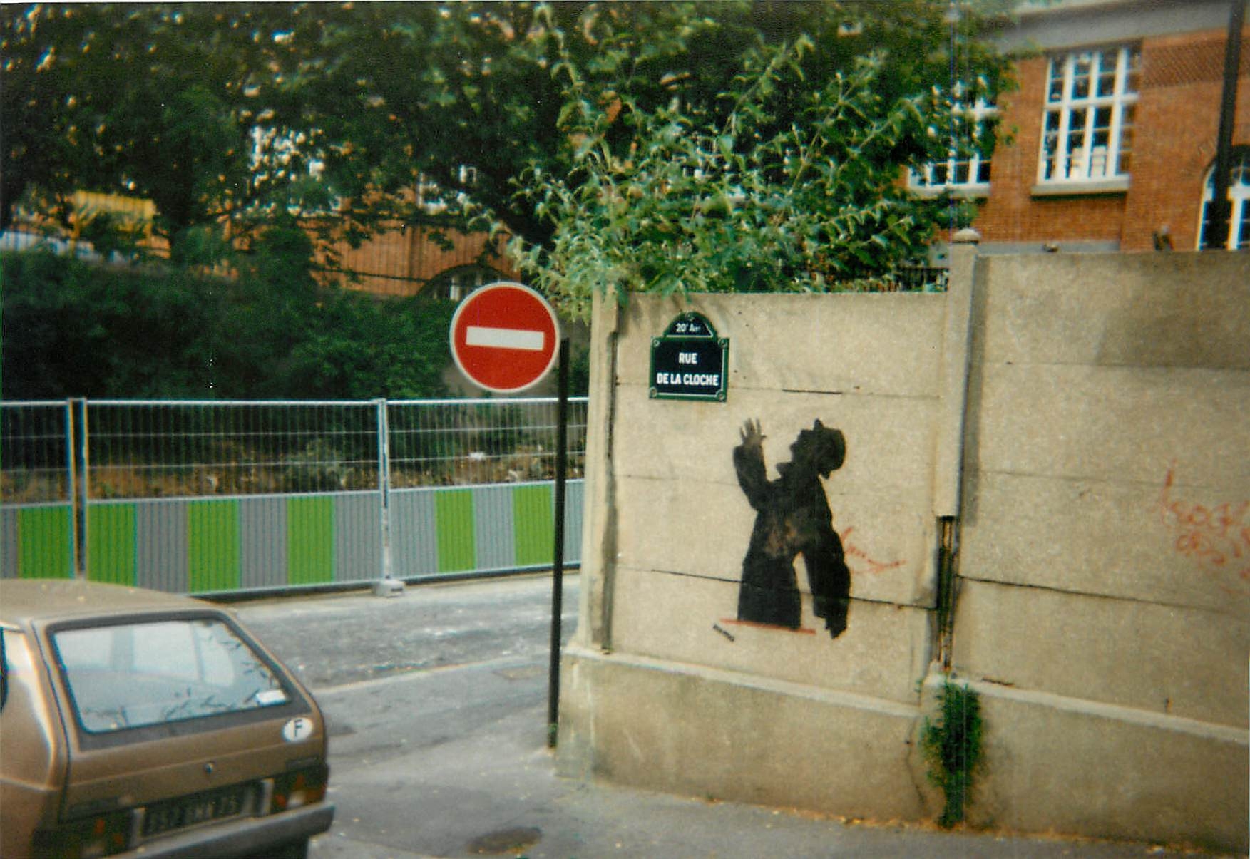 Photo Paris 1995  20eme Rue de la Cloche