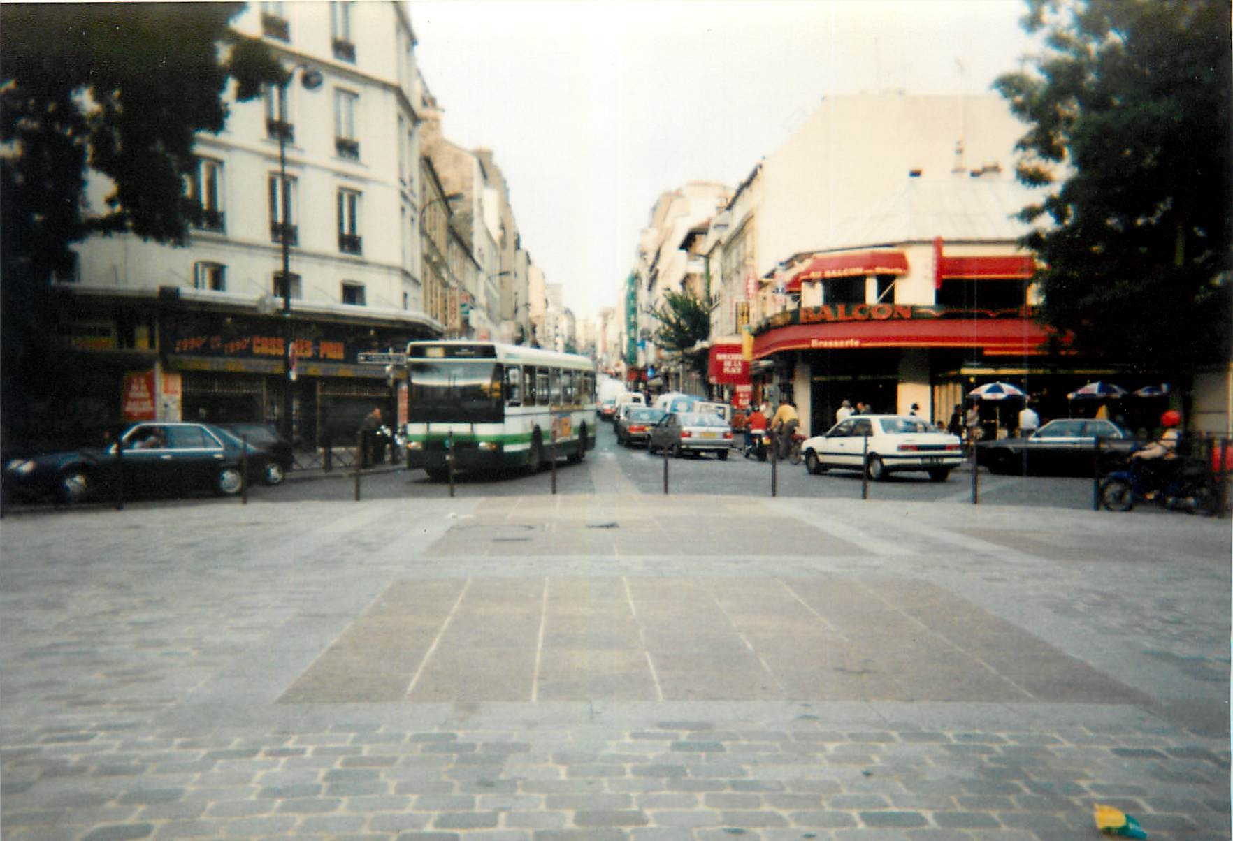 Photo Paris 1995  20eme Metro