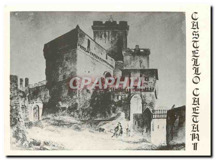 CPM Sermoneta Riproduzione dell antico Castello 