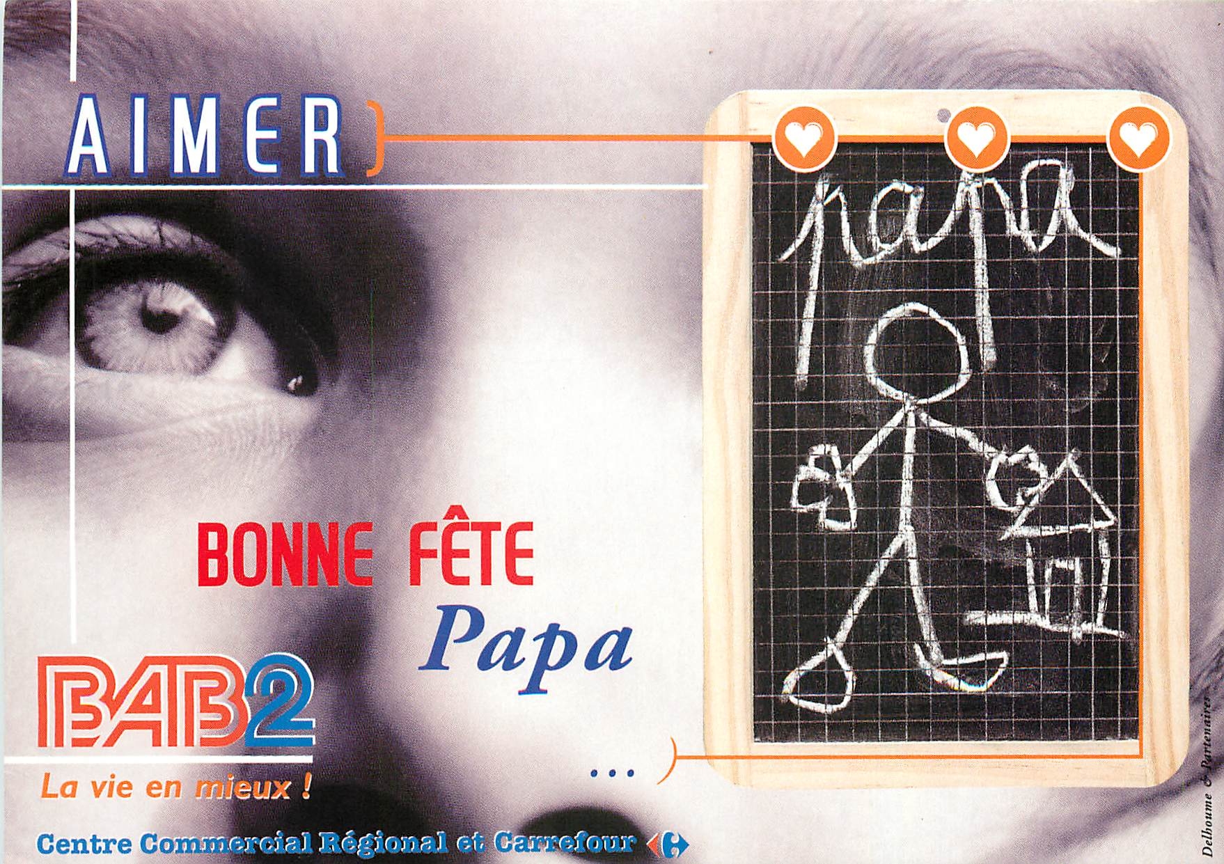 CPM Aimer Bonne Fete Papa 