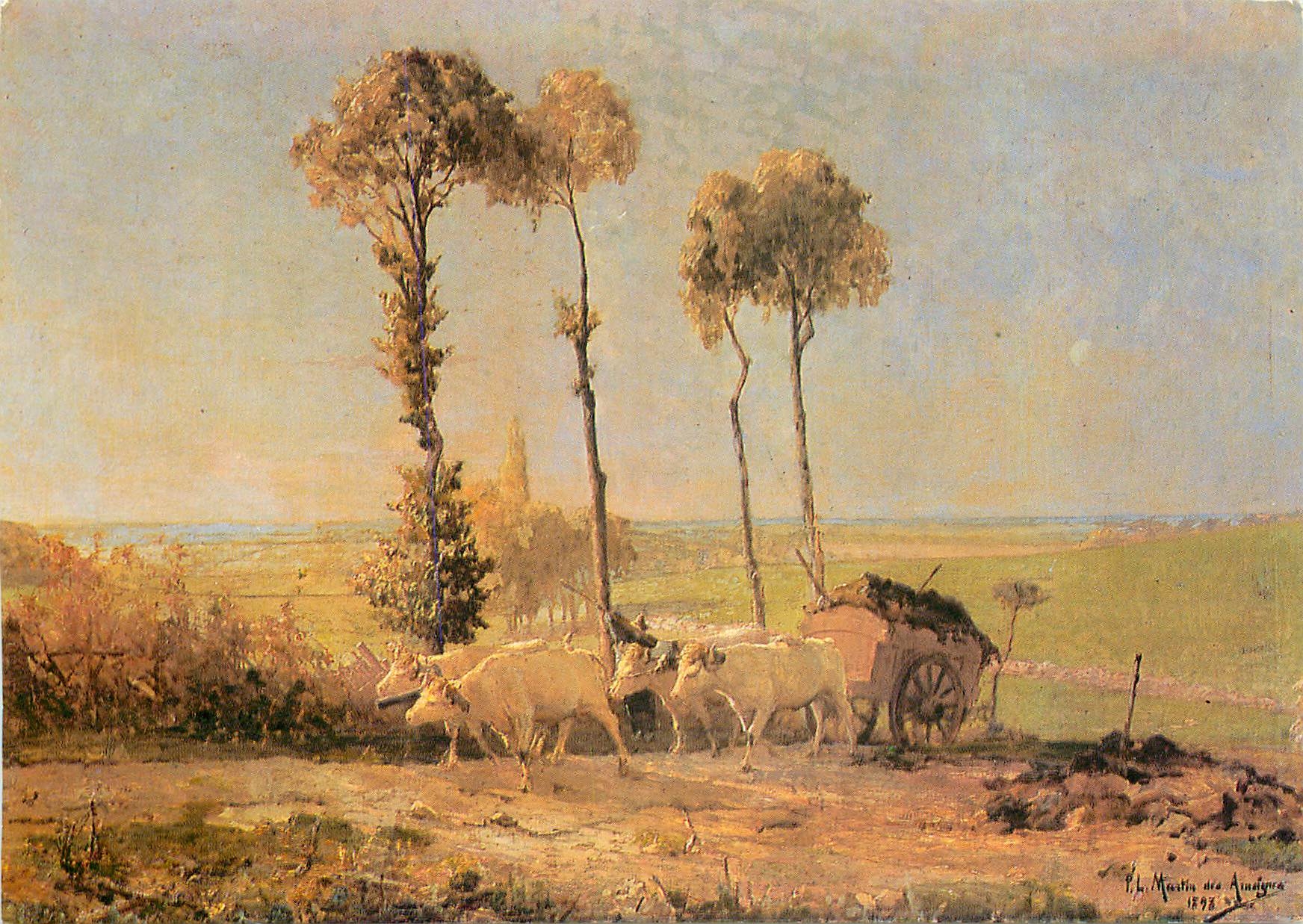 CPM Paul Louis Martin dit Martin des Amoignes 1850 1925 Musee municipal de Nevers 