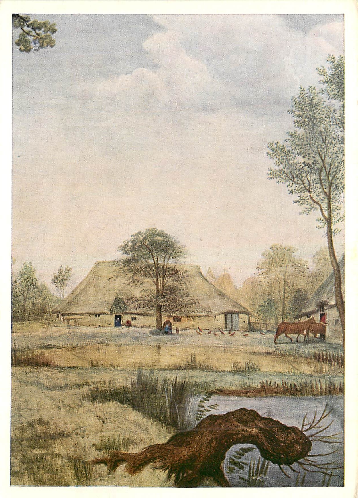 CPM Pieter Brugel Auschnitt aus Der Vogeldieb 