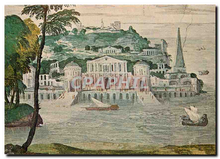 CPM Villa di Maser Paolo Veronese Stanza della Lucerna 