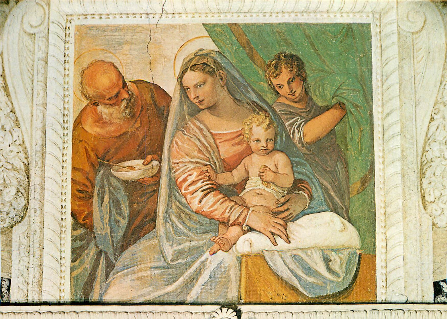 CPM Villa di Maser Paolo Veronese Stanza della Lucerna 