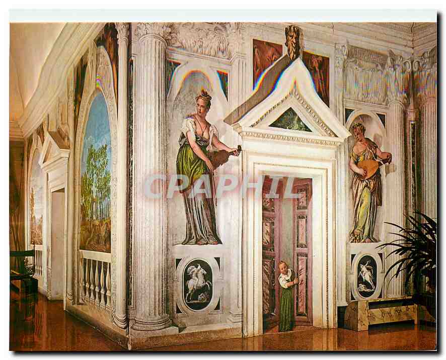 CPM Villa di Maser Paolo Veronese Crociera Greca 