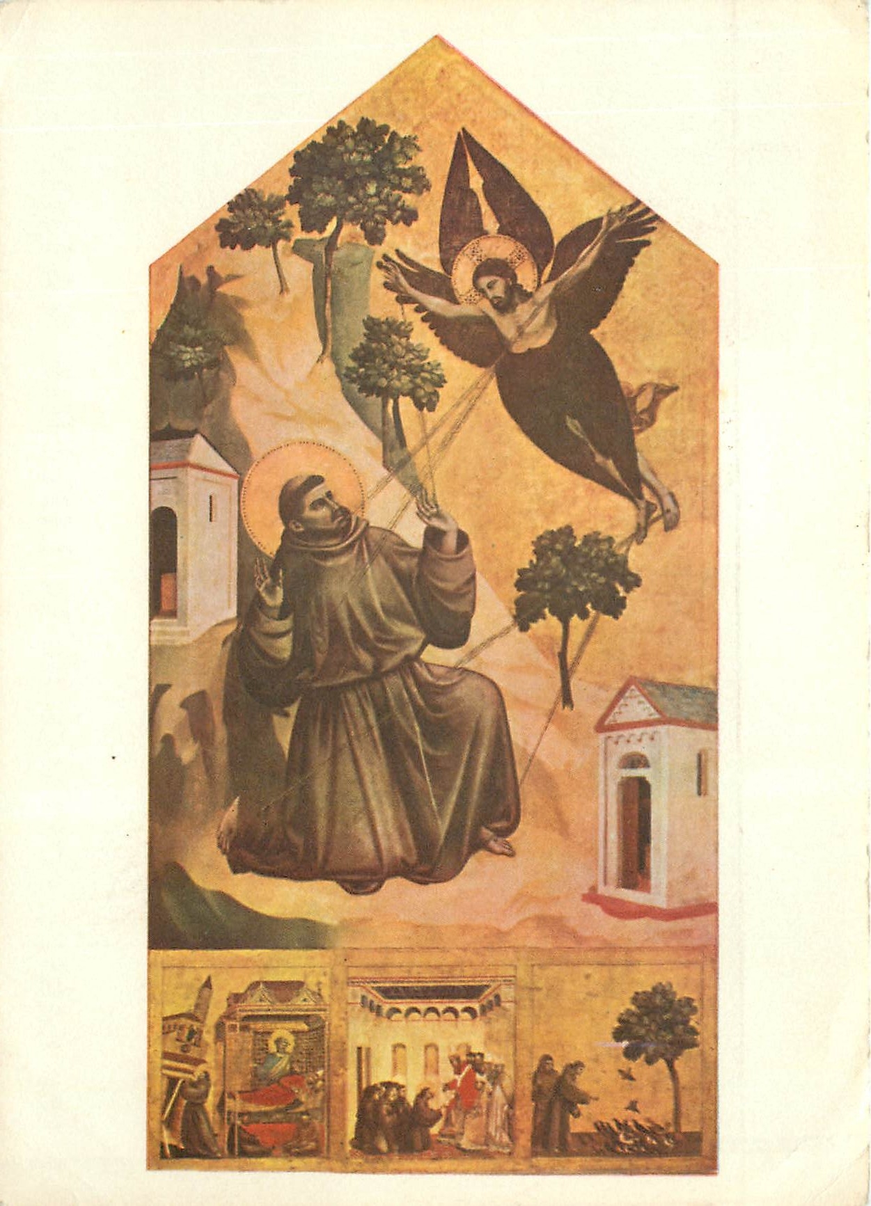 CPM Peinture Italienne Giotto di Bondone dit Giotto Musee du Louvre 