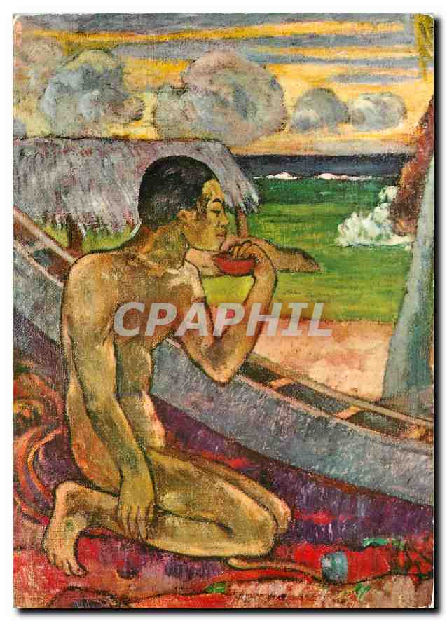 CPM Paul Gauguin II povero pescatore 