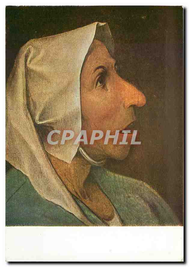 CPM Peeter Bruegel 1528 1569 Tete de vieille paysanne 