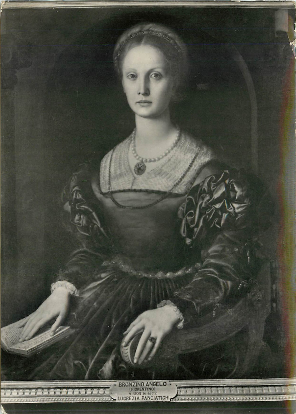 CPM Firenze Galleria Uffizi Lucrezia Panciatichi Bronzino 