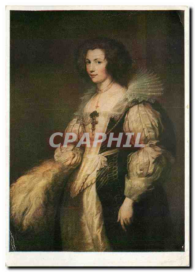 CPM A Van Dyck 1599 1641 Marie Luise Von Tassis 