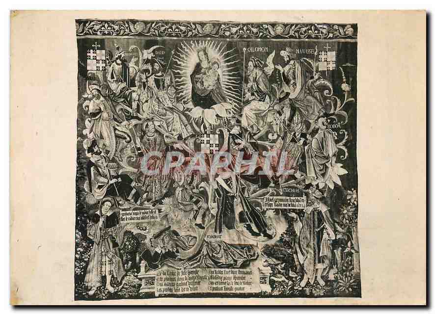CPM Histoire de la Vierge Reims 