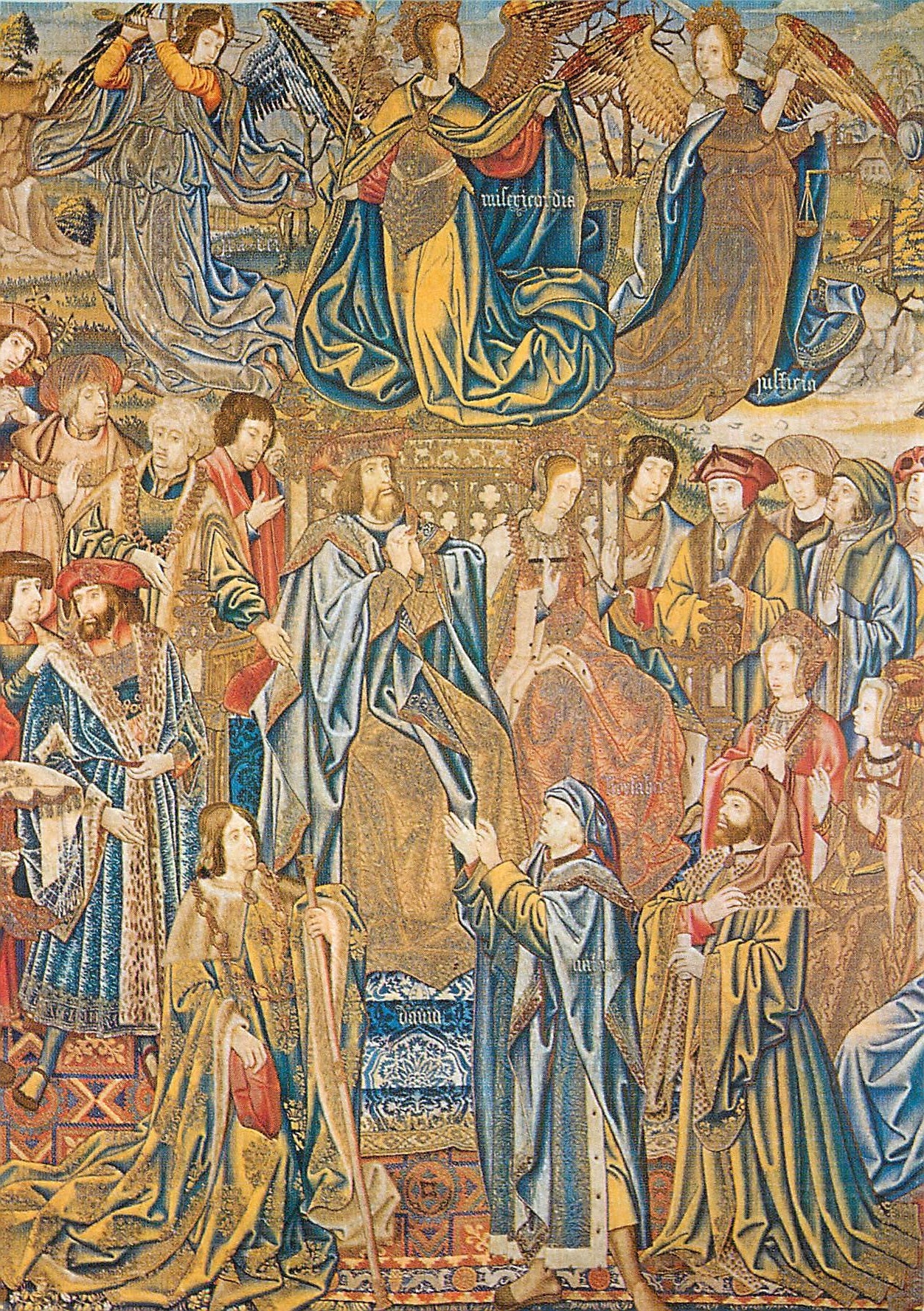 CPM Paris Musee de Cluny Tenture de David 