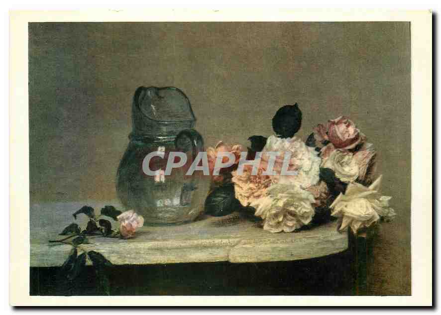 CPM Les Chefs d'oeuvre du Musee de Lyon Les Roses 