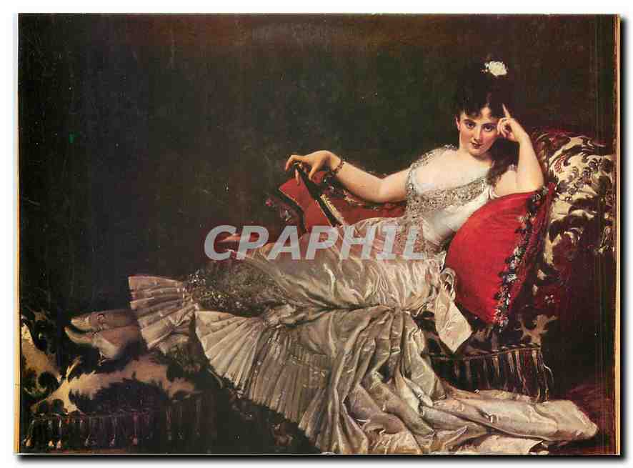 CPM Musee du Petit Palais Carolus Duran Mademoiselle de Lancey 