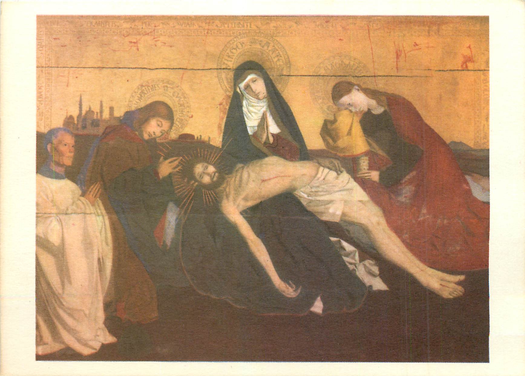 CPM Peinture Francaise Les Primities Ecole d'Avignon Musee du Louvre 