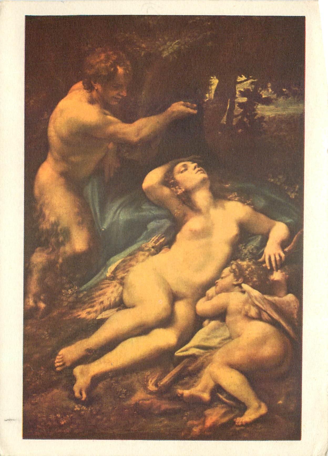 CPM Peinture Italienne Antonio Allegri dit le Correge Musee du Louvre 