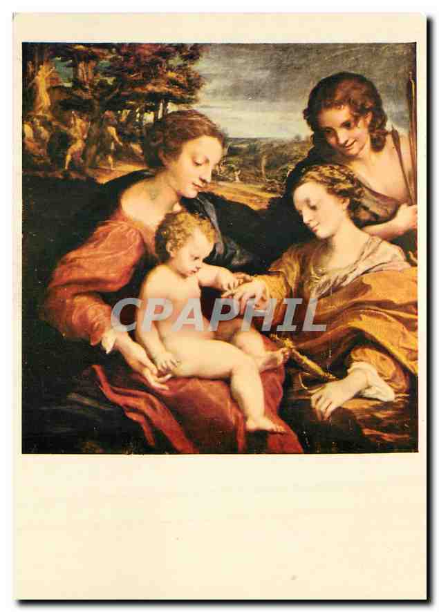 CPM Les Chefs d'Ceuvre du Musee du Louvre Antonio Allegri dit Le Correge 1494 1534 