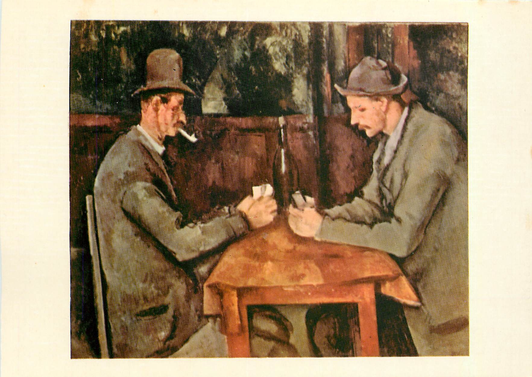 CPM Les Chefs d'oeuvre du Musee du Louvre Paul Cezanne 1839 1906 Les joueurs de cartes