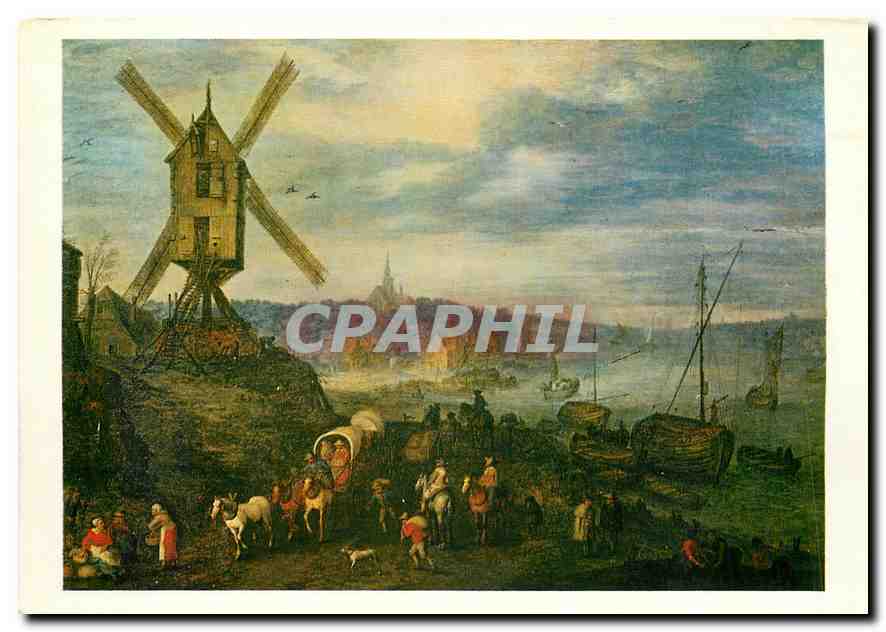 CPM Les Chefs d'Ceuvre du Musee de Valenciennes Brueghel de Velours 