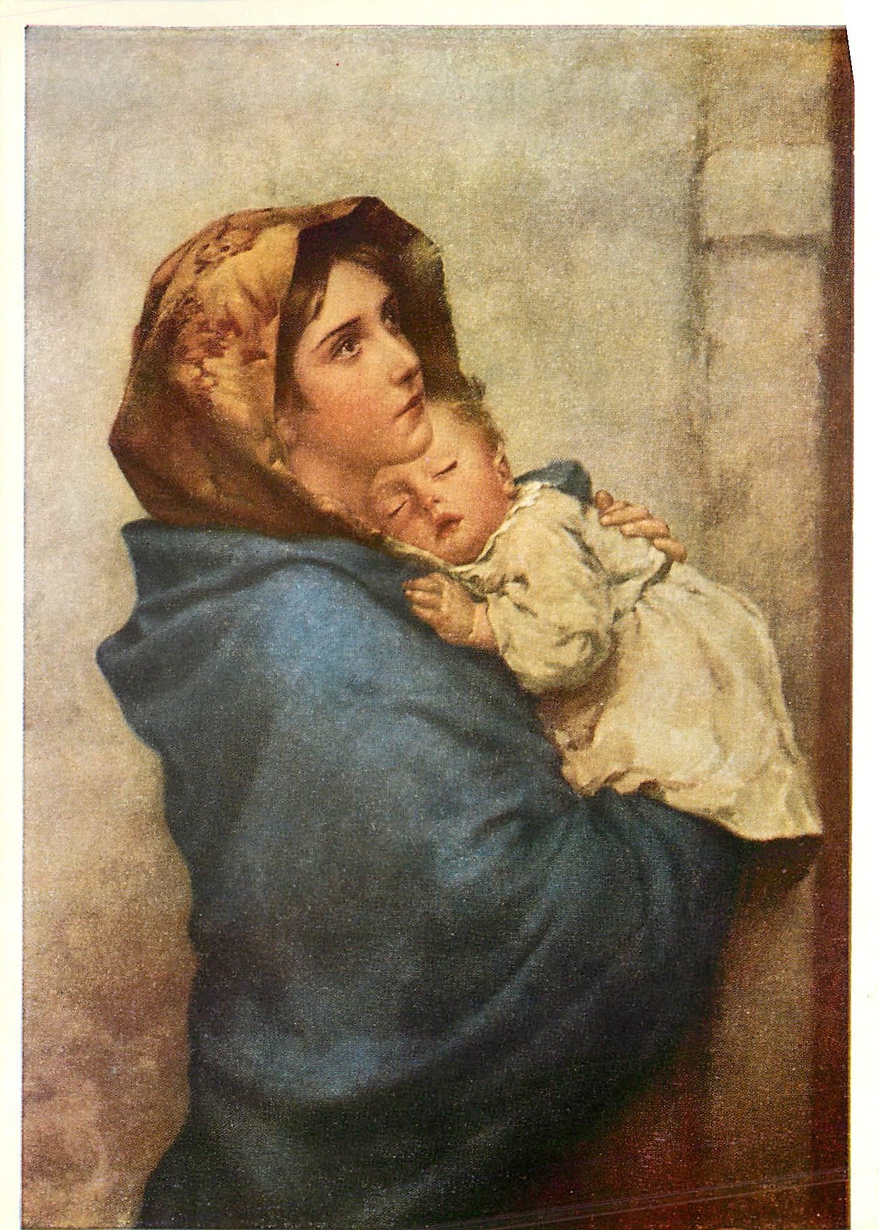 CPM Ferruzzi Madonna mit Kind 