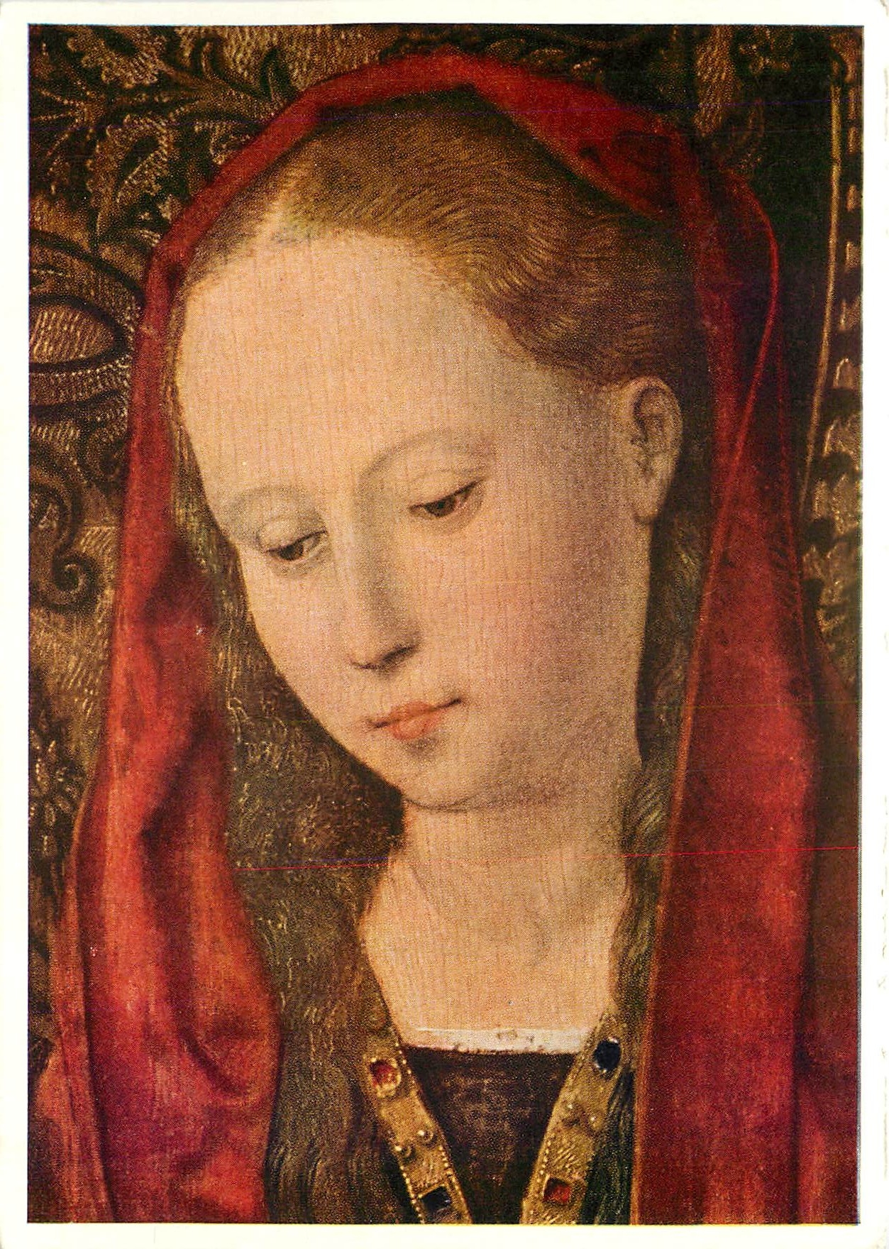 CPM Memling Madonna Detail 