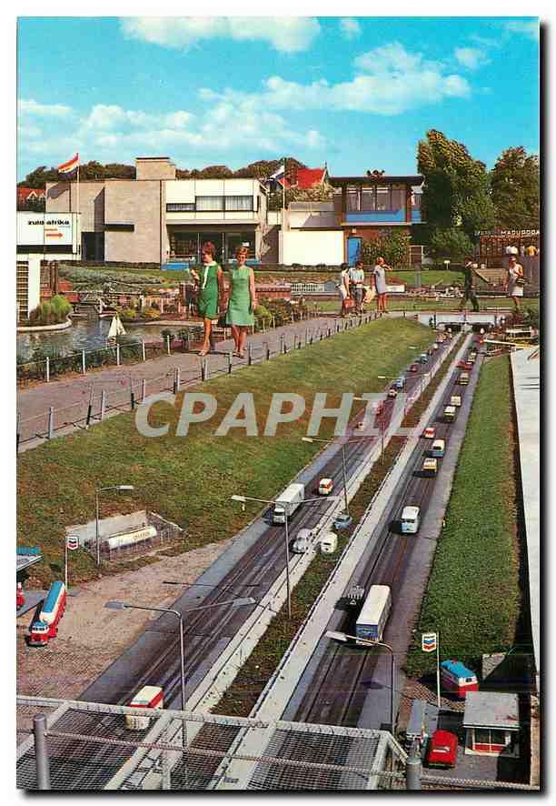 CPM Miniatuurstad Madurodam Den Haag Autoweg 