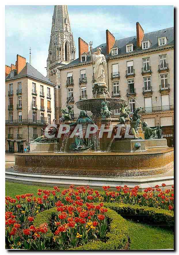 CPM Nantes Loire Atlantique La Place Royale 