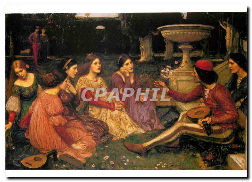 CPM The Decameron John Waterhouse 1849 1917 