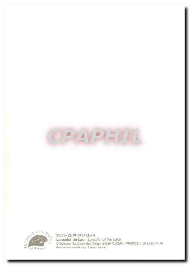 CPM Lancelot du Lac  — Verso
