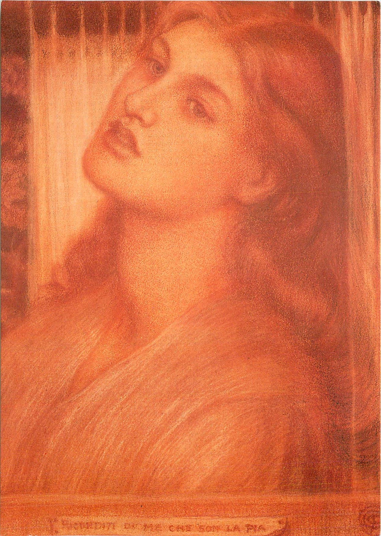 CPM Dante Gabriel Rossetti Studio per Le Pia 