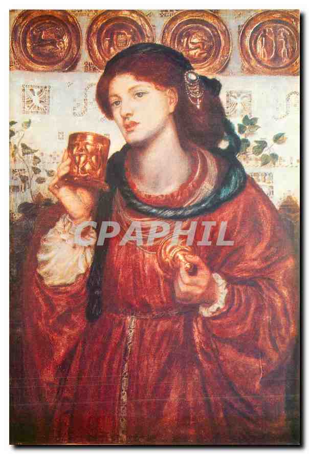 CPM The Art Gallery of South Austalia Dante Gabriel Rossetti The Loving Cup 