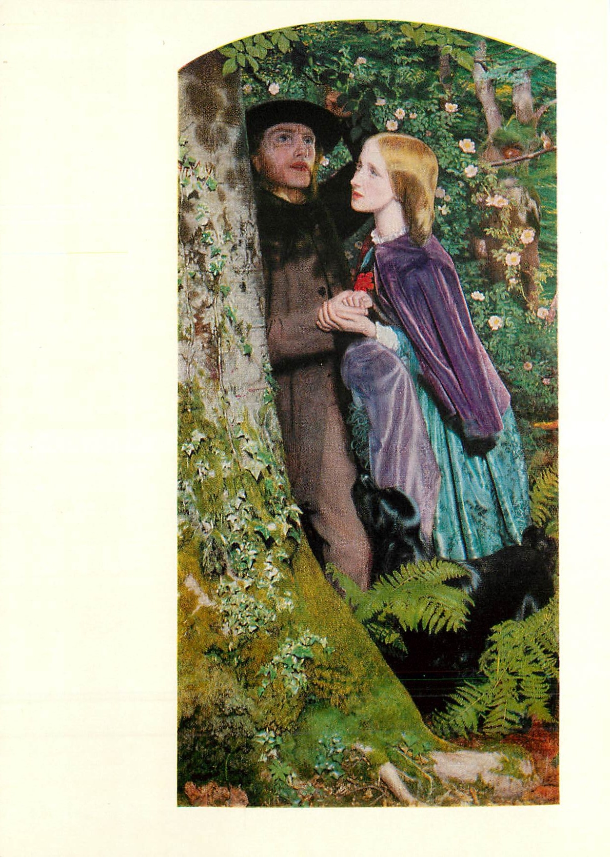 CPM In the City Museum and Art Gallery Birmingham The Long Engagement Arthur Hughes 1832 1915 