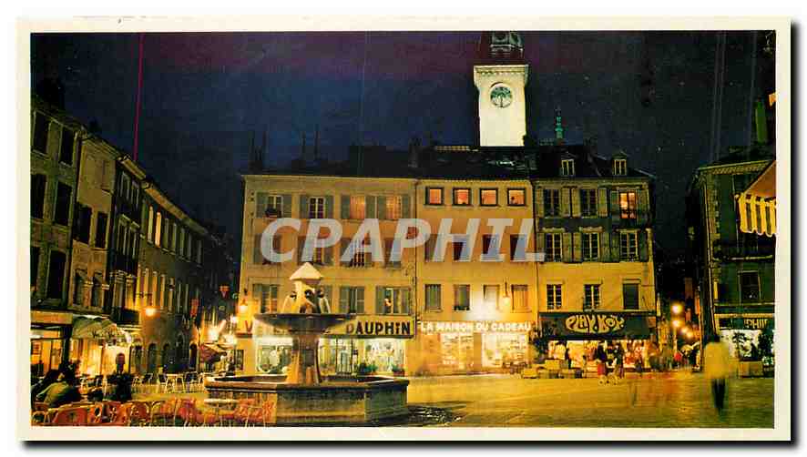 CPM La Zone pietonne Place Jean Marcellin 
