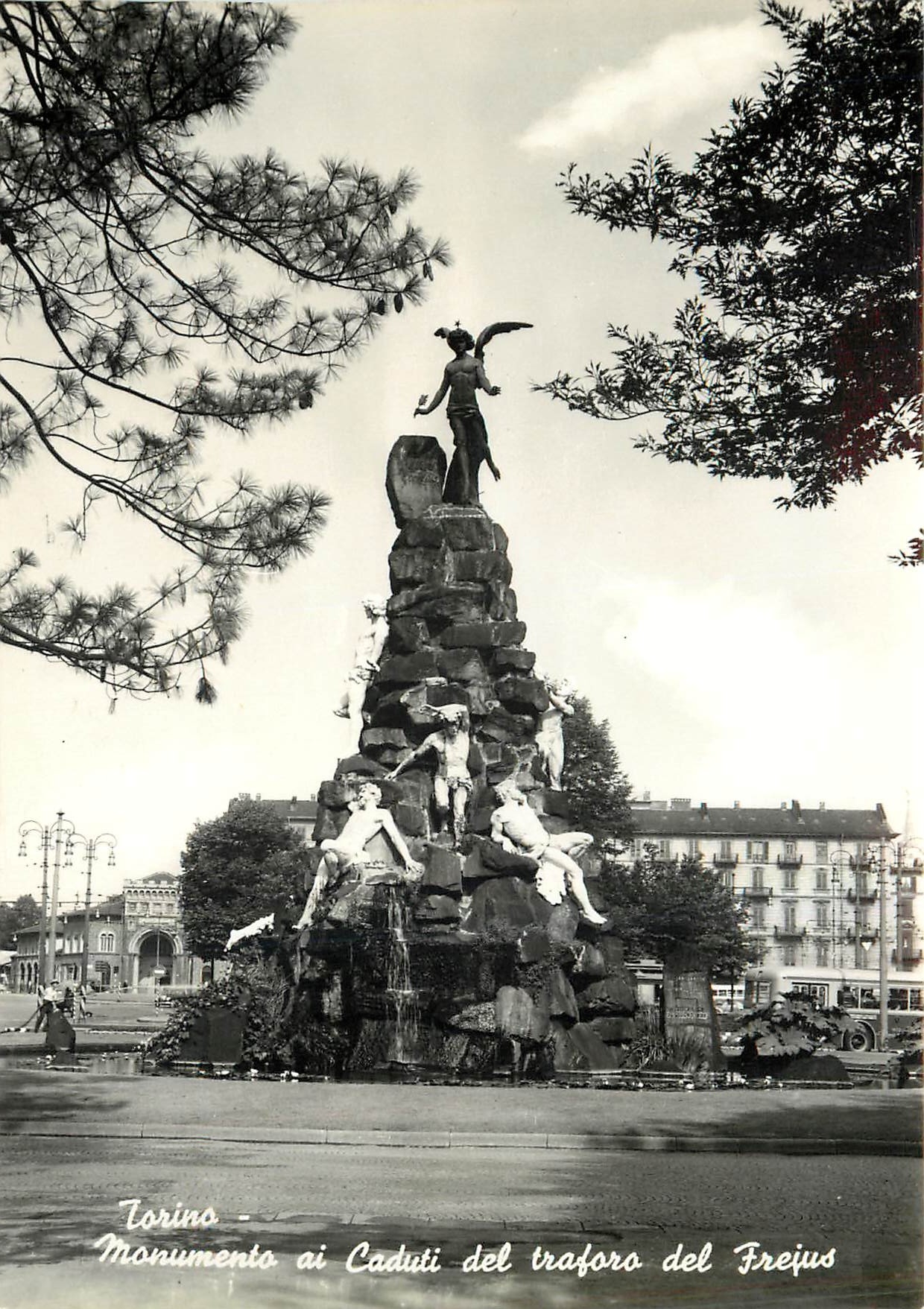 CPM Torino Monumento ai Caduli del trafors del Frejus 
