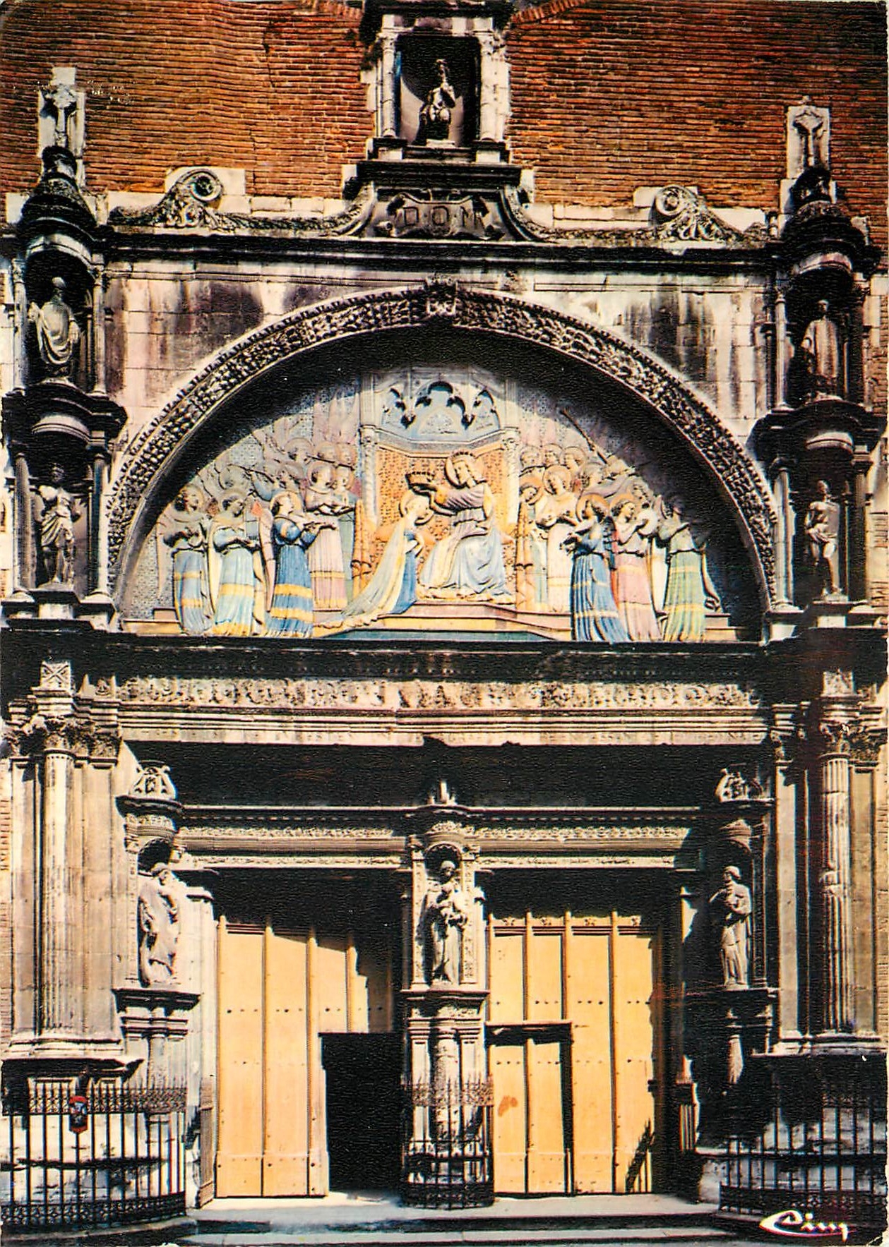 CPM Toulouse Hte Gar Eglise Notre Dame de la Dalbade 