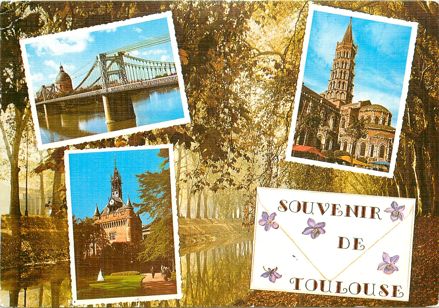 CPM Souvenir de Toulouse 