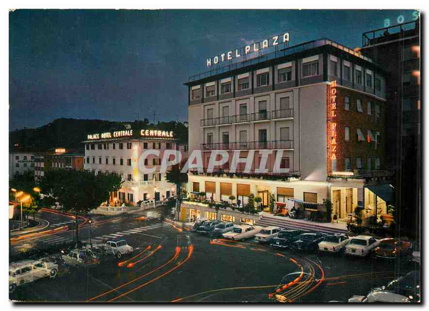 CPM Chianciano Terme Piazza Italia Notturno 