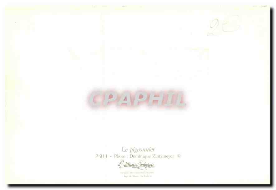 CPM Le pigeonnier  — Rückseite